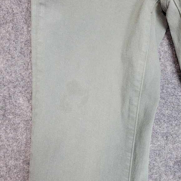 Lucky Brand Jeans Womens 2/26R Green Stretch  Y2K Western Heritage City Slim - Picture 4 of 13